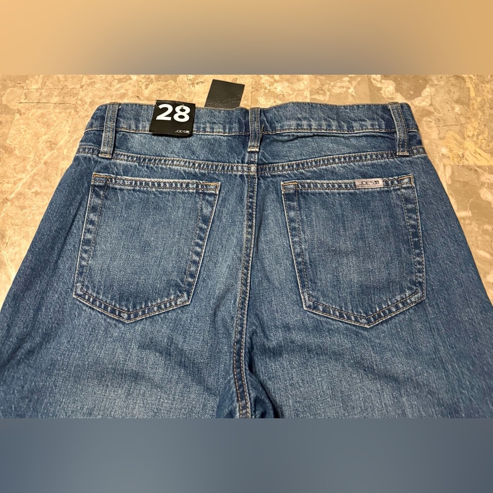 Joe's Wide leg Women’s Jeans Low Rise, In Medium Blue . Size 28, NWT - Picture 8 of 15
